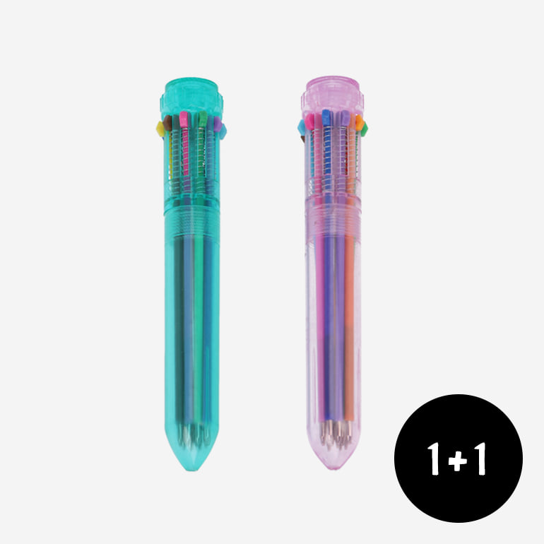 [1+1] 가지각색 멀티컬러 펜