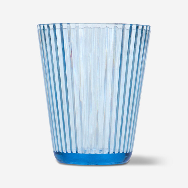 블루 유리너낌 컵